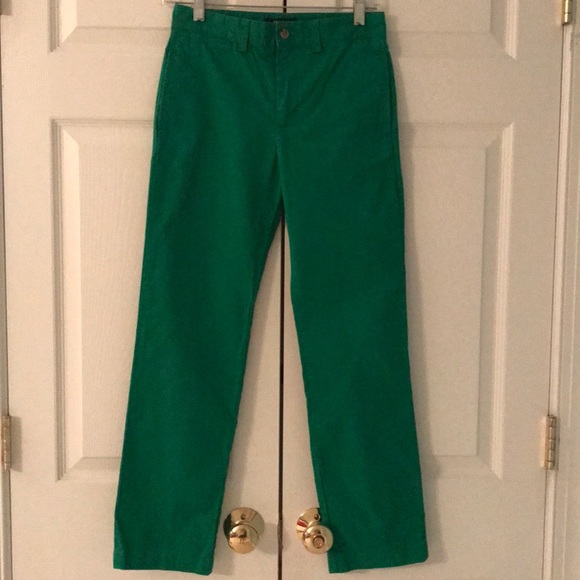boys green chinos